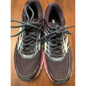 Women's Brooks Glycerin 15 Blue & Purple Running Athletic Shoes Size 8.5